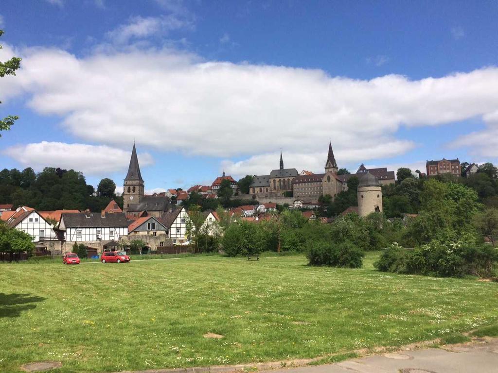 ヴァールブルクWohnen In Historischem Gebaeude - Altstadt Bahnhofアパートメント エクステリア 写真